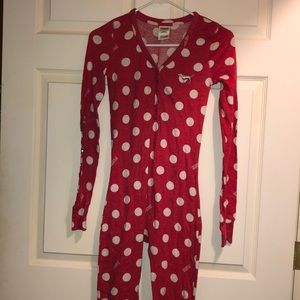Victoria secret one piece Christmas pajamas